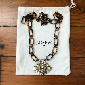 J Crew Tortoise Shell Necklace